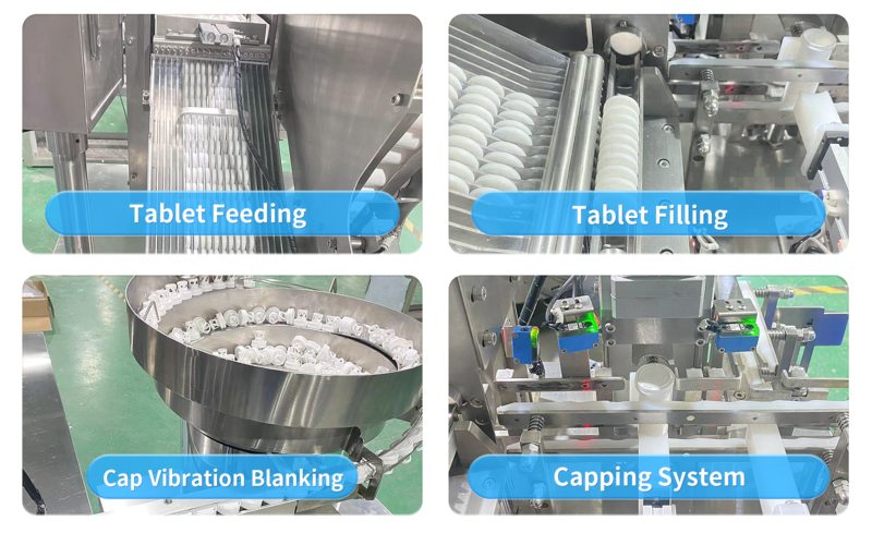 tablet tube filling machine
