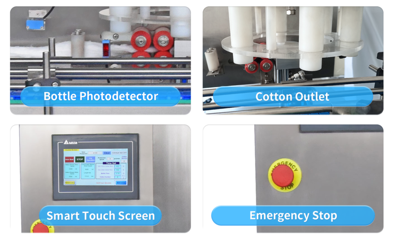cotton inserting machine details