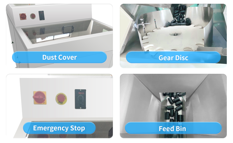 bottle unscrambler machine parts