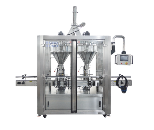 Double Head Automatic Powder Filling Machine